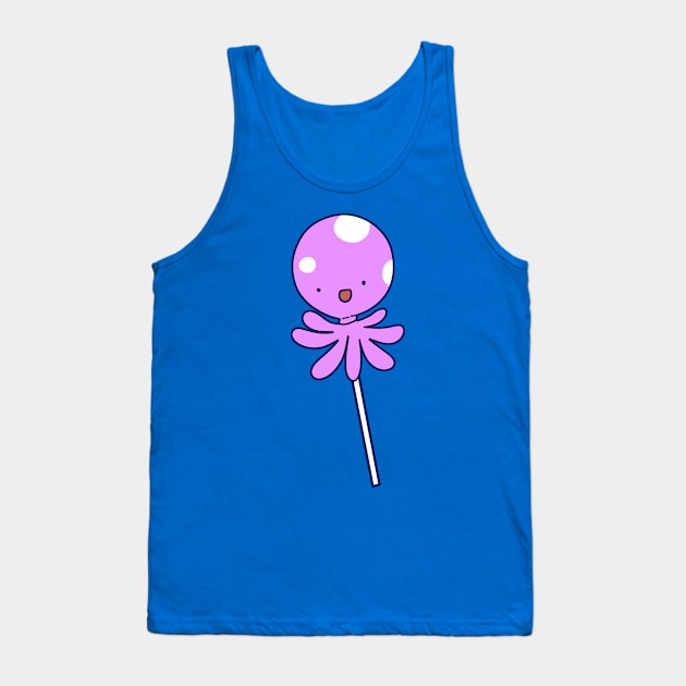 Octopus Lollipop Tank Top by saradaboru